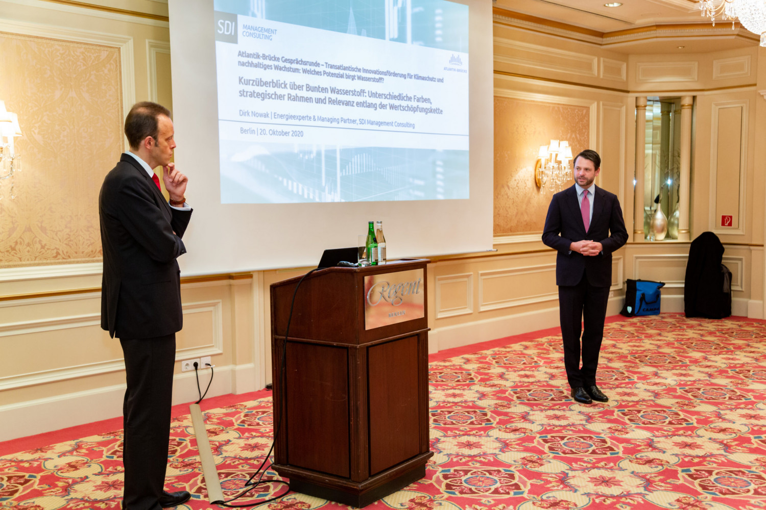 Dirk Nowak und David Deißner
