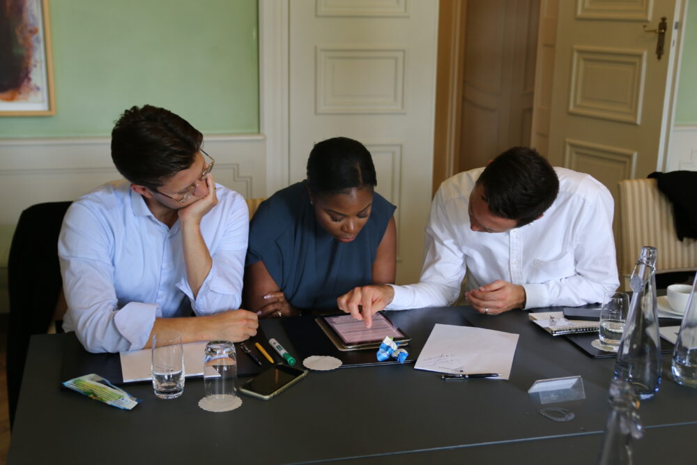 Working session at Schloss Neuhardenberg