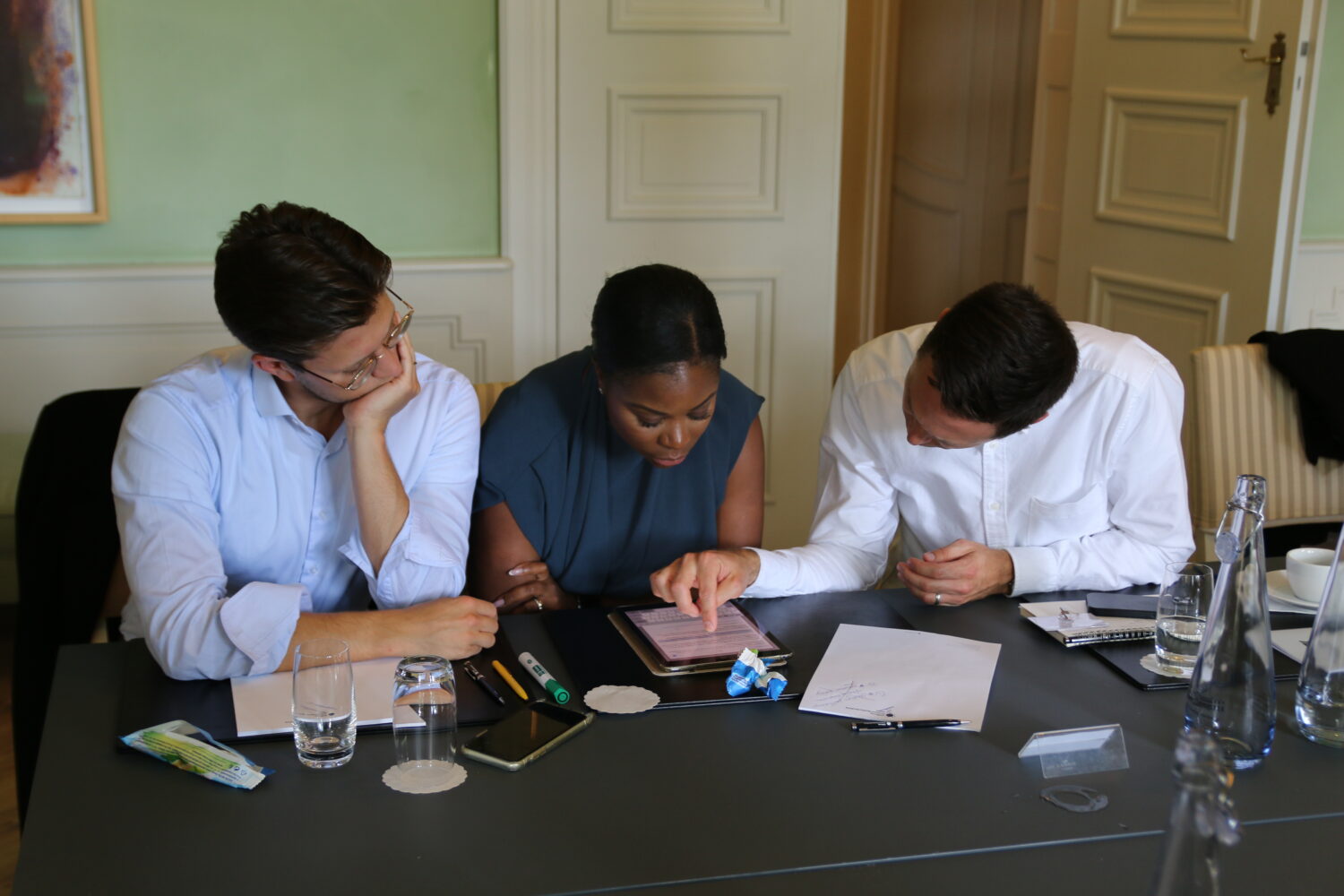 Working session at Schloss Neuhardenberg