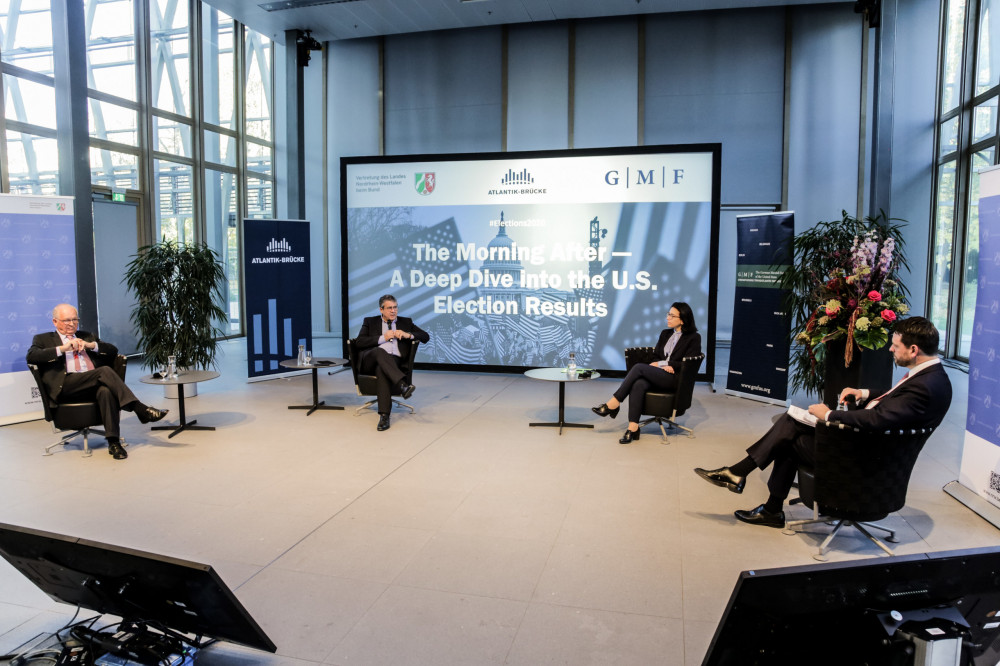 Wolfgang Ischinger, Sigmar Gabriel, Lora Viola, David Deißner