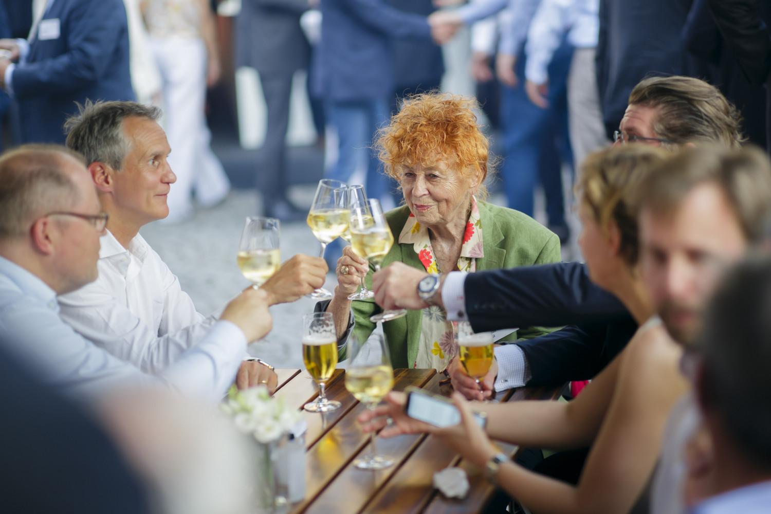 Gartenfest. Berlin, 26.06.2019. Copyright: Thomas Trutschel/ photothek.net/Atlantik-Bruecke e.V.