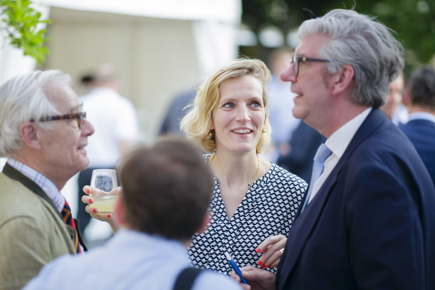 Gartenfest. Berlin, 26.06.2019. Copyright: Thomas Trutschel/ photothek.net/Atlantik-Bruecke e.V.