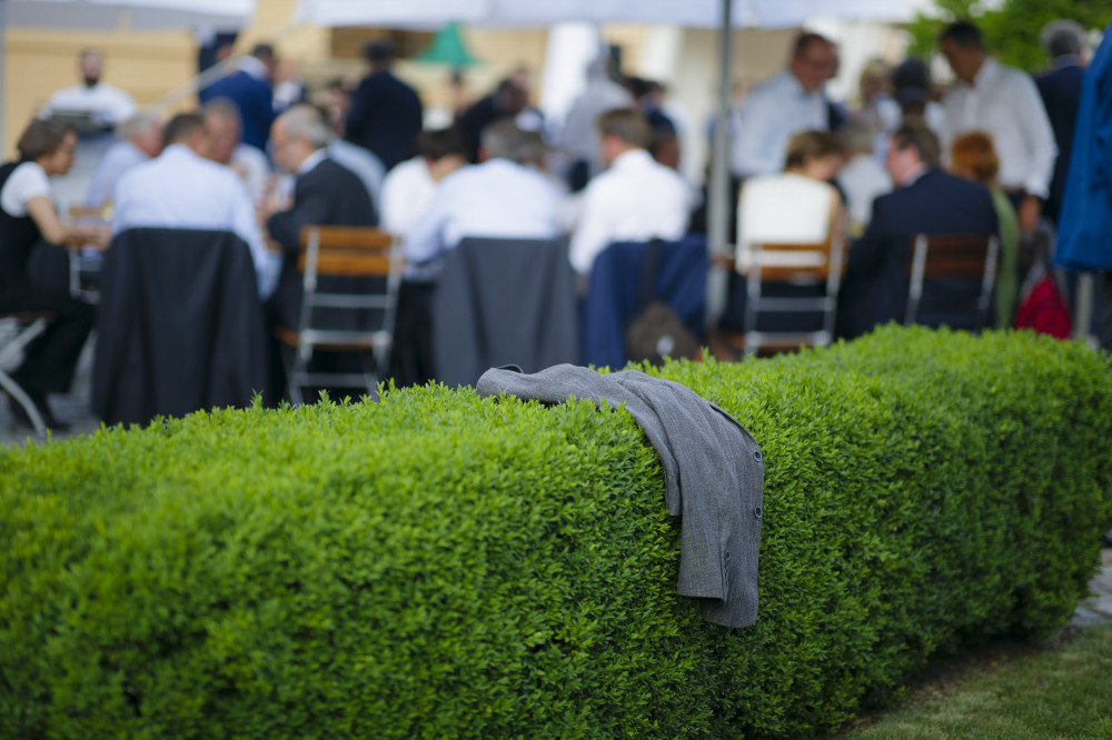 Gartenfest. Berlin, 26.06.2019. Copyright: Thomas Trutschel/ photothek.net/Atlantik-Bruecke e.V.