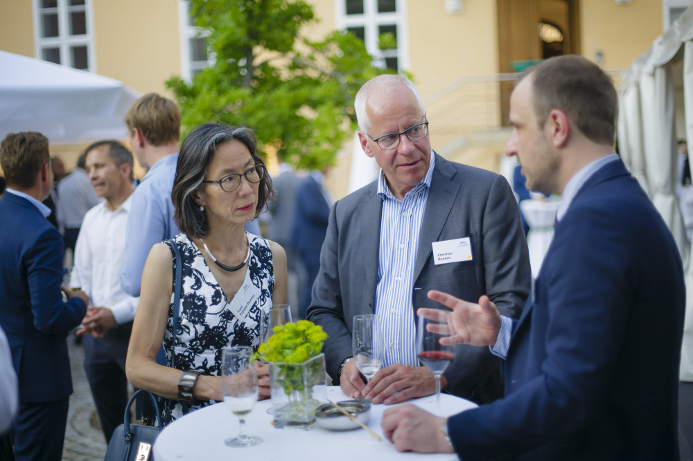 Gartenfest. Berlin, 26.06.2019. Copyright: Thomas Trutschel/ photothek.net/Atlantik-Bruecke e.V.