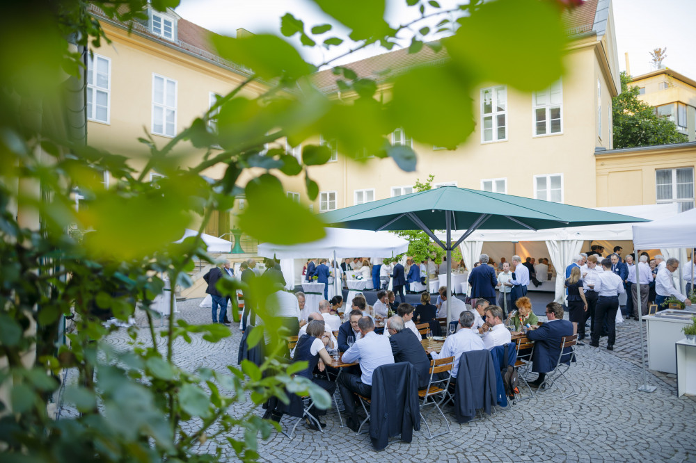 Gartenfest. Berlin, 26.06.2019. Copyright: Thomas Trutschel/ photothek.net/Atlantik-Bruecke e.V.