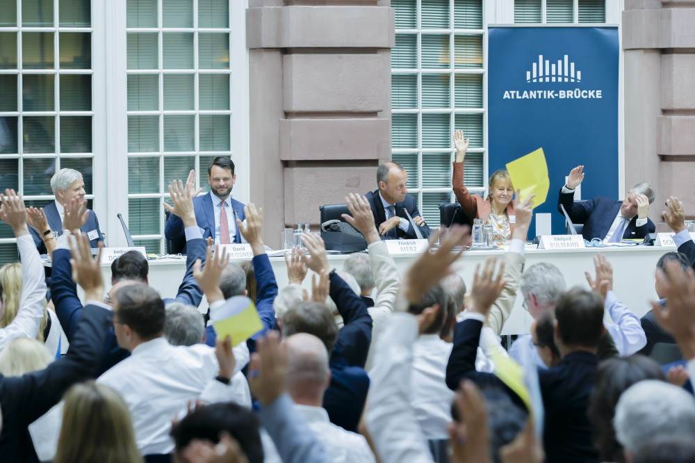Mitgliederversammlung. Berlin, 26.06.2019. Copyright: Thomas Trutschel/ photothek.net/Atlantik-Bruecke e.V.
