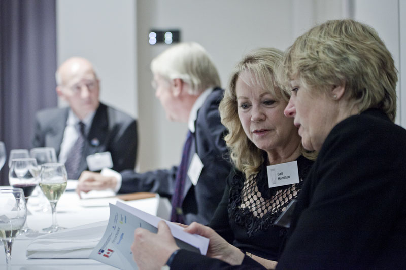 Germany, Berlin. XXXI Canada Germany Conference. October 27, 2016.Atlantik-Brücke Magnus-Haus, Am Kupfergraben 7, 10117 Berlin.Photographer Jan Michalko / Agentur Raum-11.Adress/ Kontakt: Agentur Raum11, Jan Zappner Manager, Schönhauser Allee 39A, 10435 Berlin, Germany+49.178.3084661, www.raum-11.de, zappner@raum-11.de