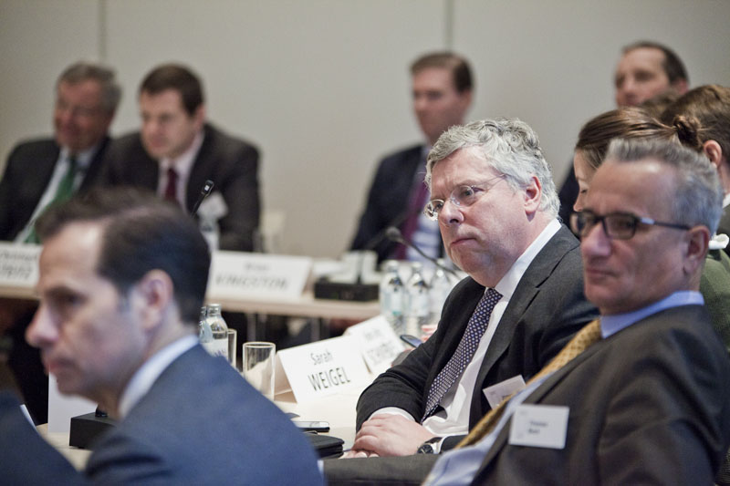 Germany, Berlin. XXXI Canada Germany Conference. October 28, 2016.Embassy of Canada, Leipziger Platz 17, 10117 Berlin.Photographer Jan Michalko / Agentur Raum-11Adress/ Kontakt: Agentur Raum11, Jan Zappner Manager, Schönhauser Allee 39A, 10435 Berlin, Germany+49.178.3084661, www.raum-11.de, zappner@raum-11.de