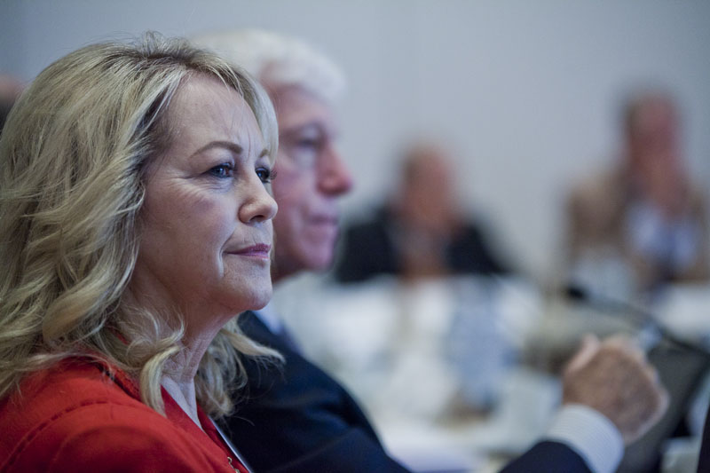 Germany, Berlin. XXXI Canada Germany Conference. October 28, 2016.Embassy of Canada, Leipziger Platz 17, 10117 Berlin.Photographer Jan Michalko / Agentur Raum-11Adress/ Kontakt: Agentur Raum11, Jan Zappner Manager, Schönhauser Allee 39A, 10435 Berlin, Germany+49.178.3084661, www.raum-11.de, zappner@raum-11.de