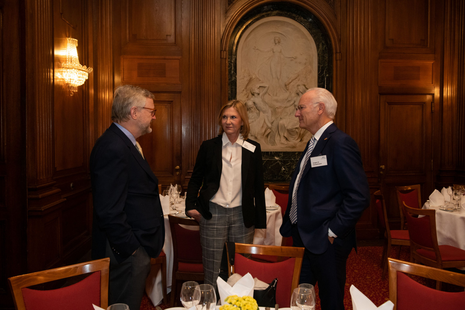 Atlantik-Brücke: Welcome Dinner for US-Consul Norman Thatcher Scharpf, Frankfurt/M, 10.11.2021Copyright by Stefan Krutsch Photographie 60389 Frankfurt am Main