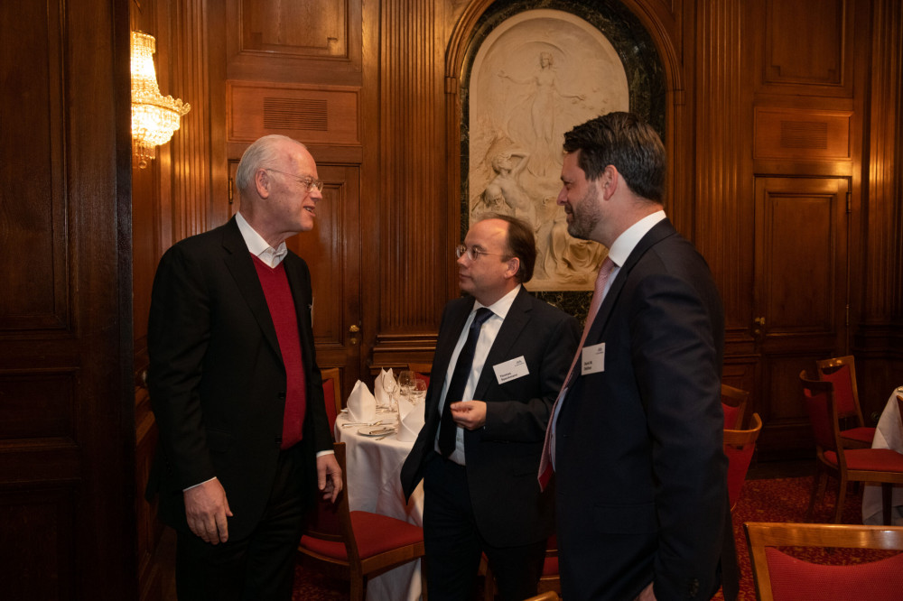 Atlantik-Brücke: Welcome Dinner for US-Consul Norman Thatcher Scharpf, Frankfurt/M, 10.11.2021Copyright by Stefan Krutsch Photographie  60389 Frankfurt am Main