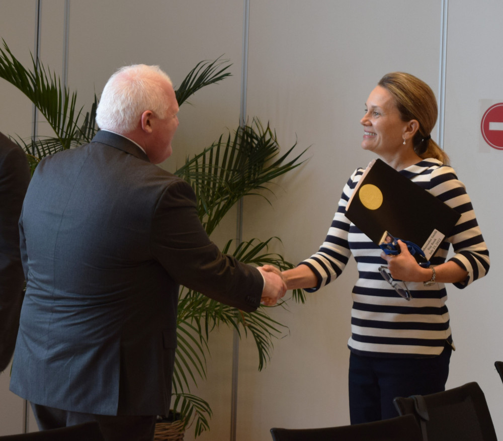 Meeting at NATO with Ambassador Smith