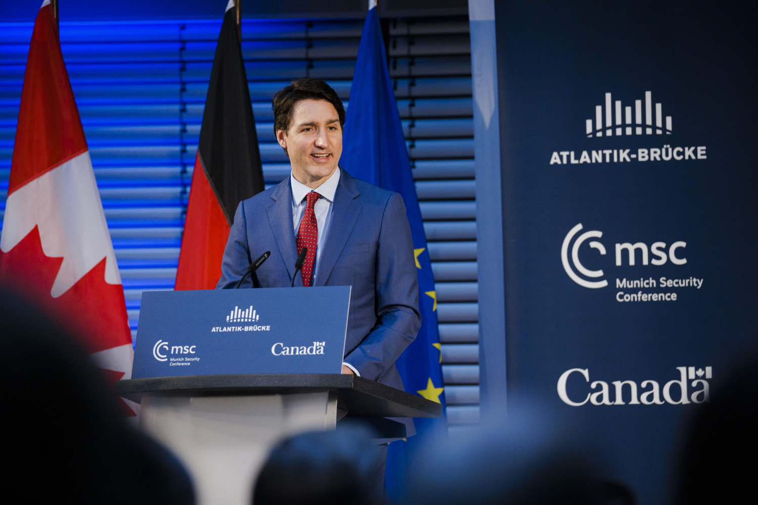 Justin Trudeau zu Gast bei der Atlantik-Brücke