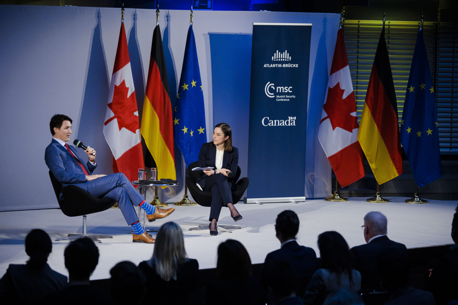 Anna Sauerbrey im Gespräch mit Justin Trudeau