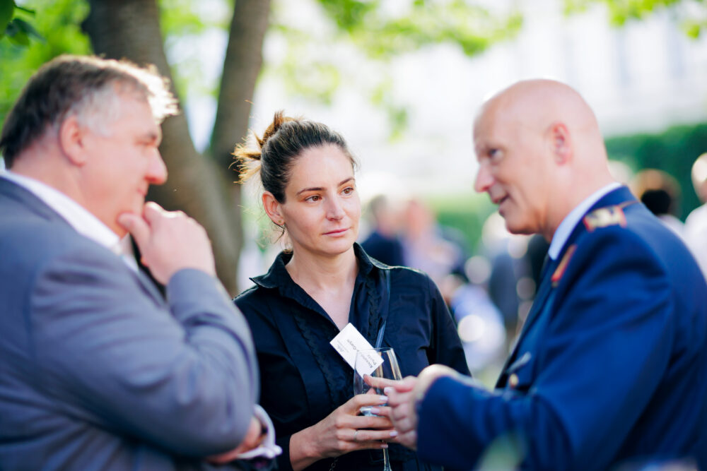 Sommerfest im Garten des Magnus-Hauses