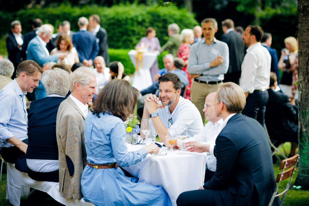 Sommerfest im Garten des Magnus-Hauses