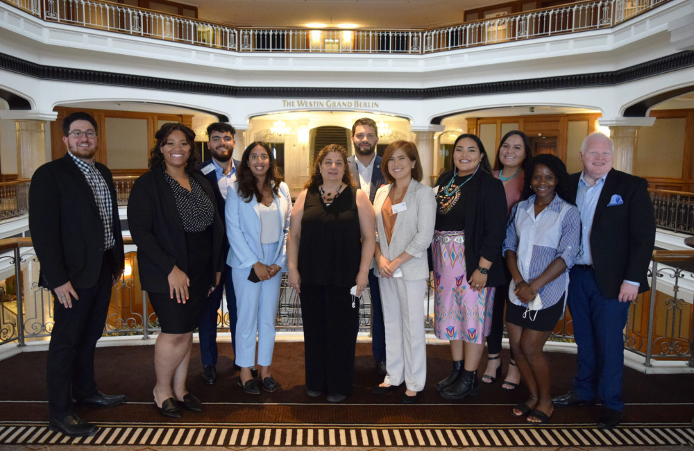 Meeting with Attaché Cherrie Daniels