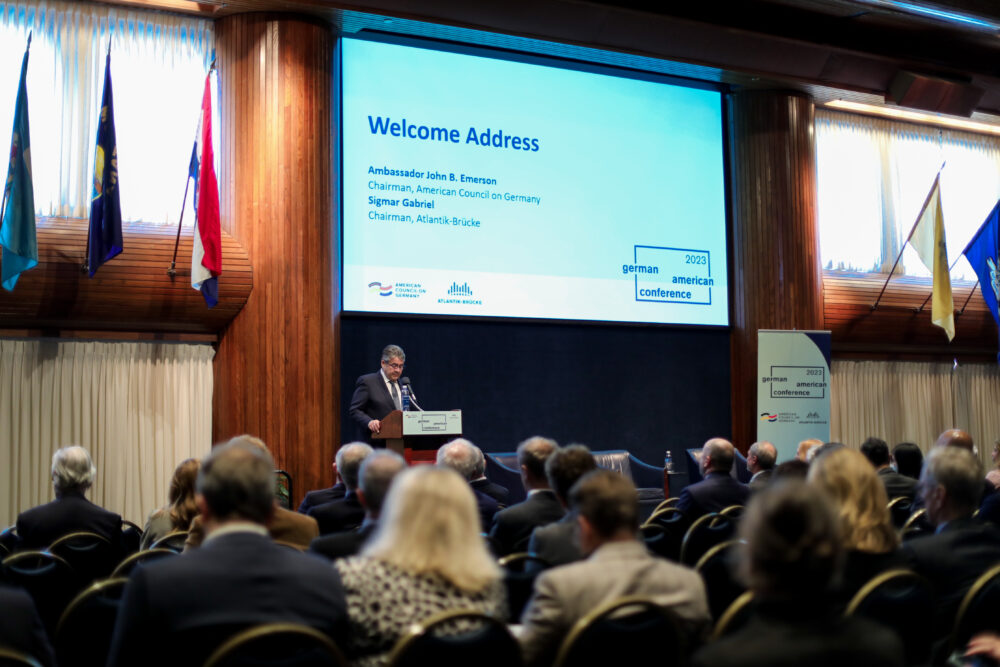 German-American Conference in Washington, DC
