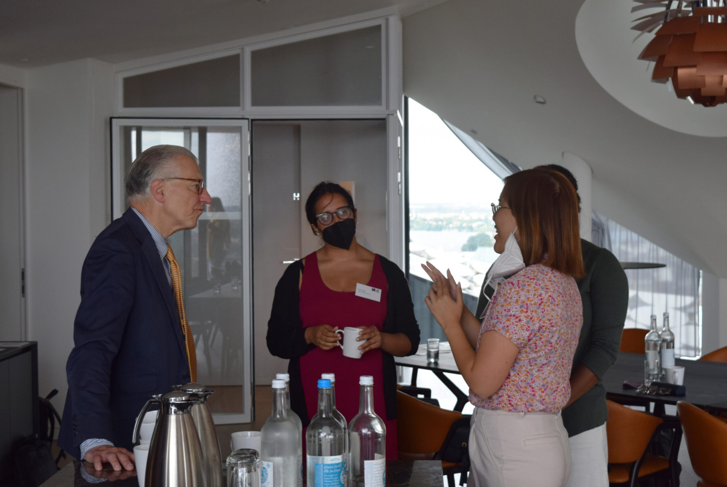Meeting with Dr. Henneke Lütgerath in Hamburg