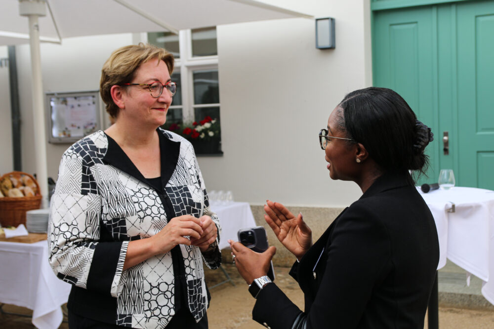 Discussion with Federal Minister Klara Geywitz