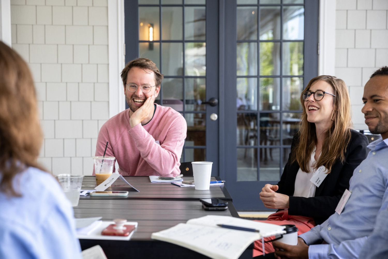 Eine Arbeitsgruppensitzung