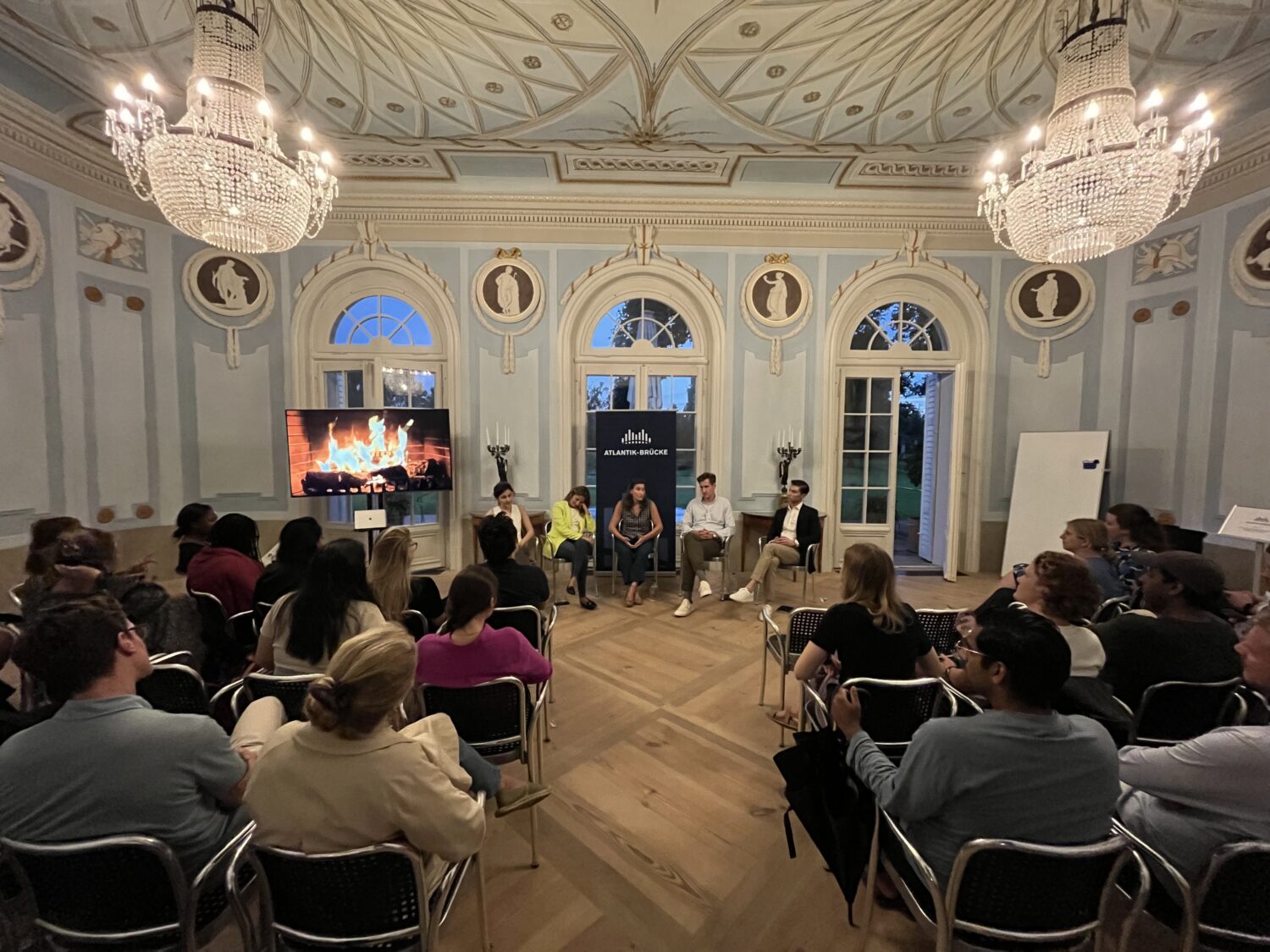 Fireside chat among the Young Leaders