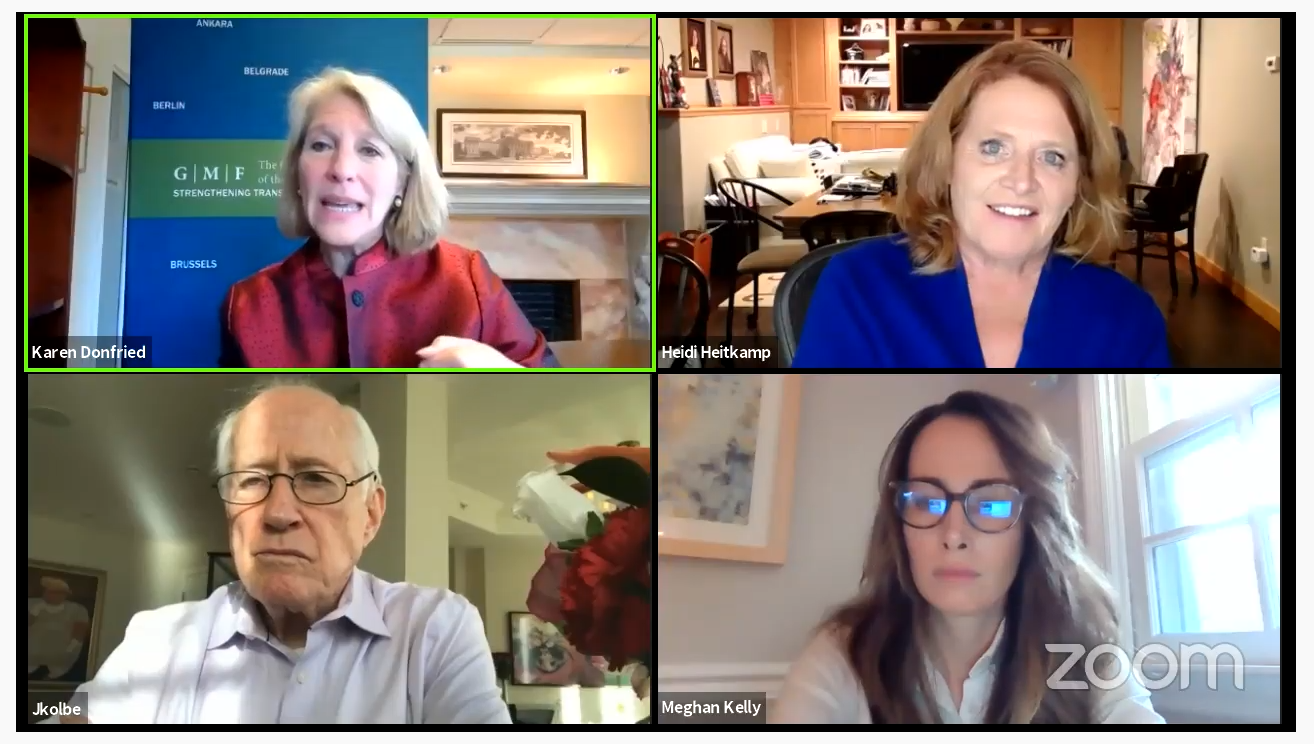 Karen Donfried, Heidi Heitkamp, Jim Kolbe, Meghan Kelly