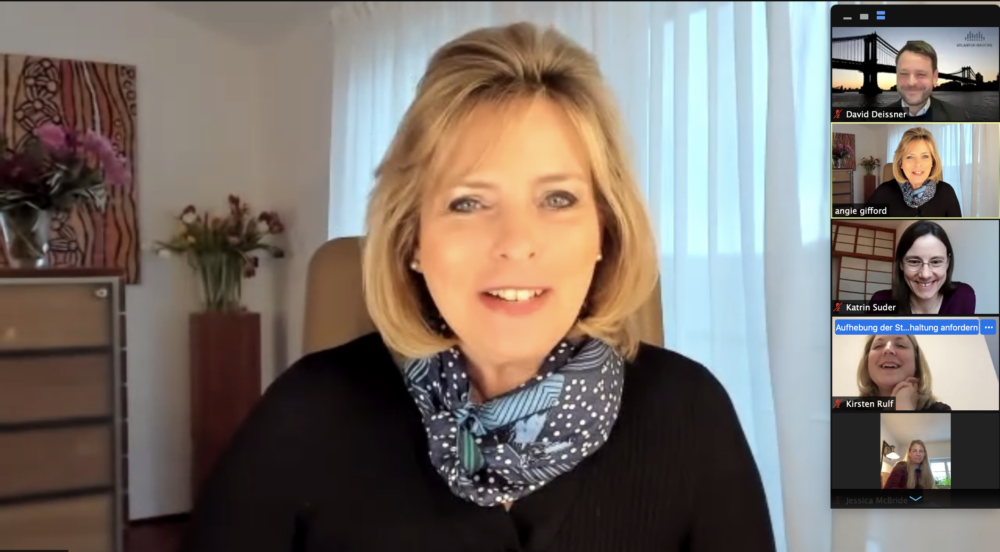 Angelika Gifford, Facebook; Atlantik-Brücke
