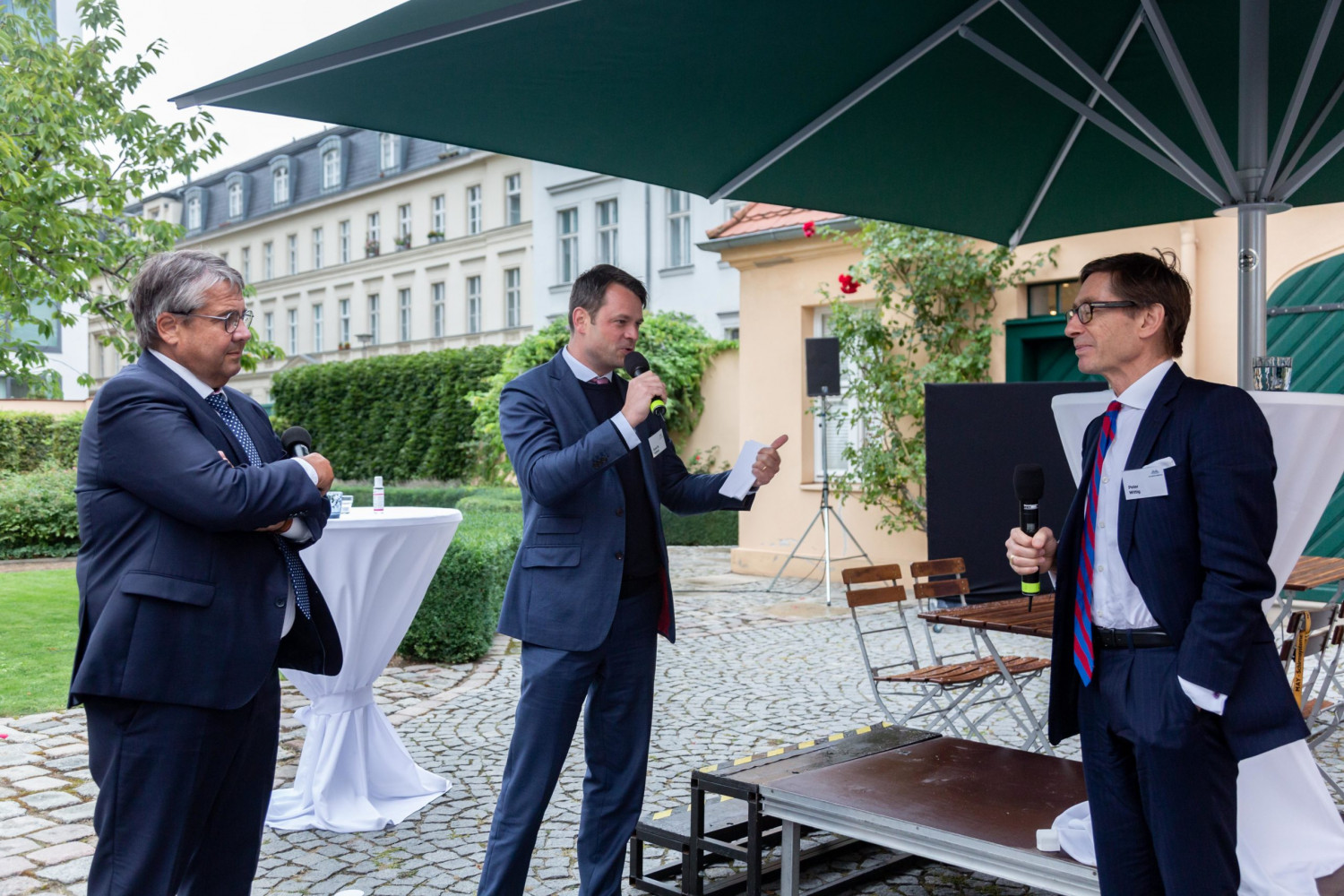 Sigmar Gabriel, David Deißner, Peter Wittig