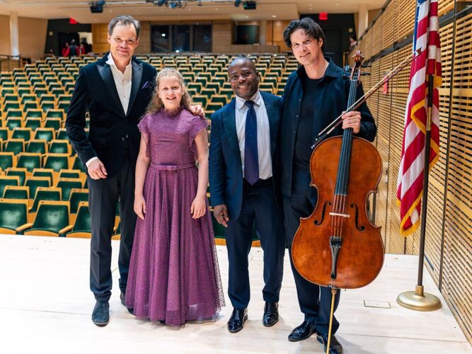 Deutsch-Amerikanisches Konzert in der Carnegie Hall in NYC.