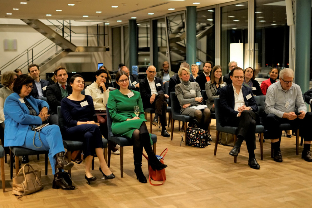 "Digital Supply Chains as a Transatlantic Opportunity"-Veranstaltung in Düsseldorf.