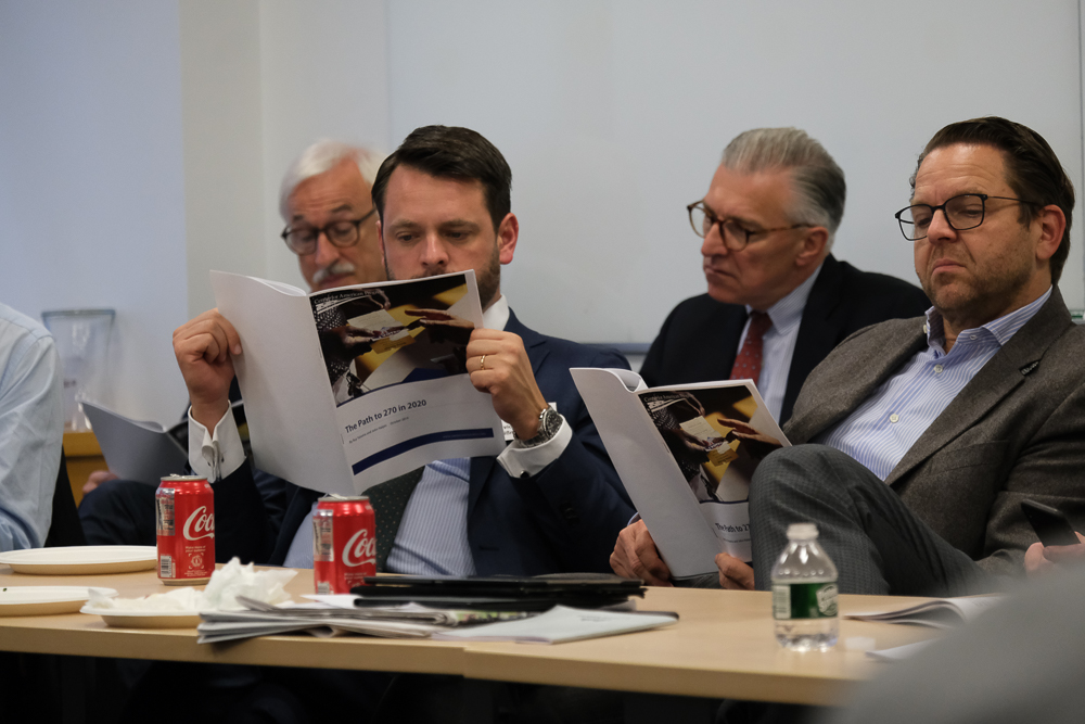 Die Delegation im Center for American Progress