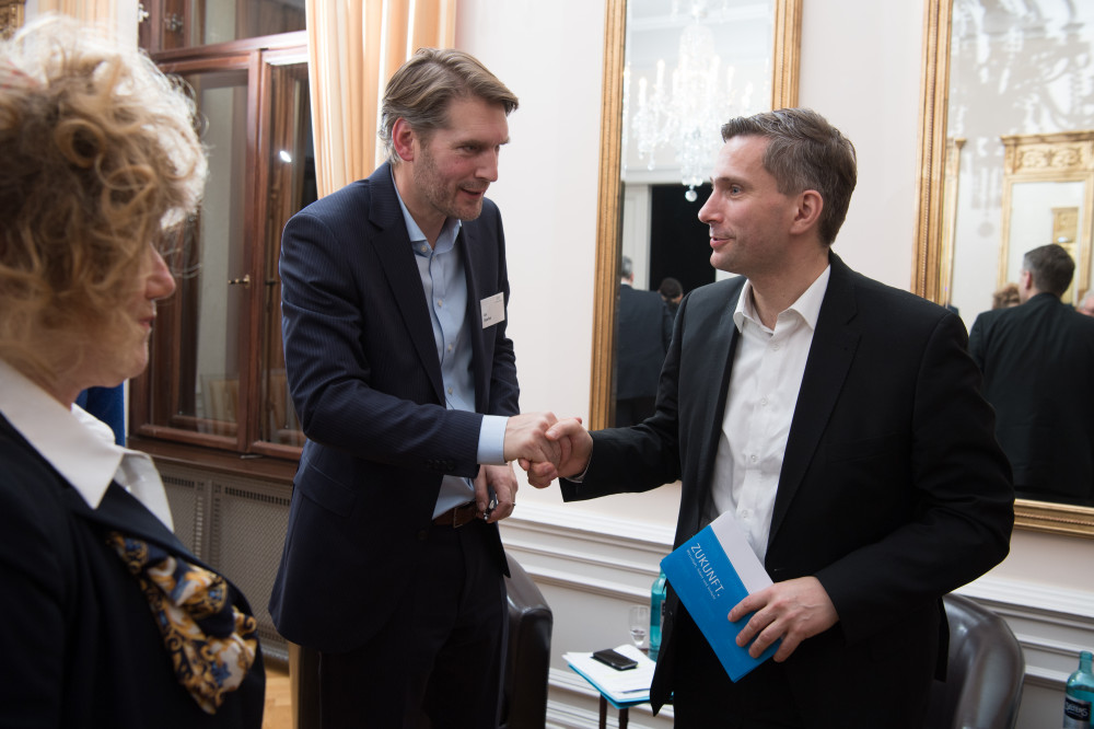 Dr. Jan Boehm und Staatsminister Martin Dulig