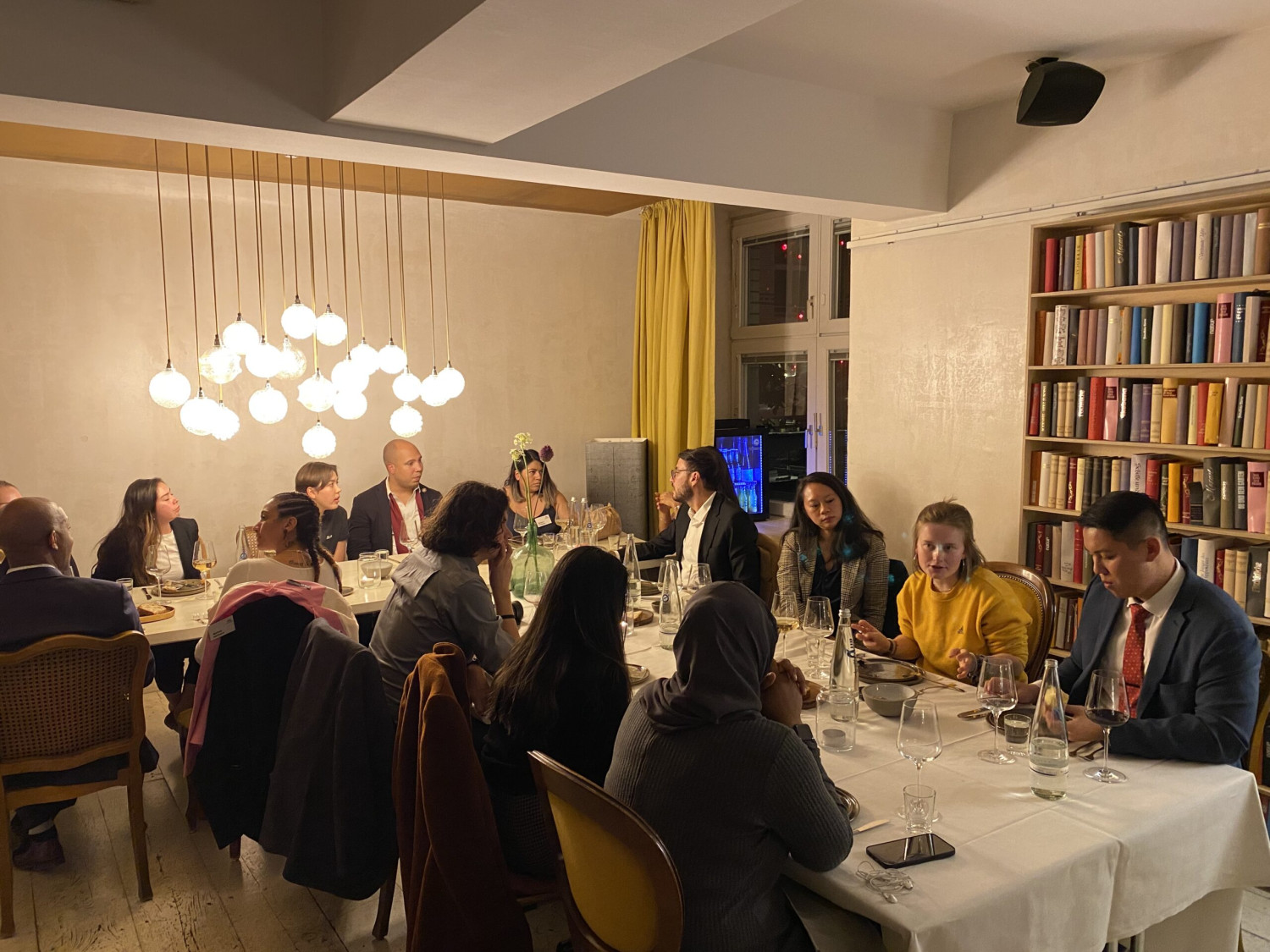 Abendessen mit Helena Marschall und Clara Duvigneau von Fridays for Future in Berlin