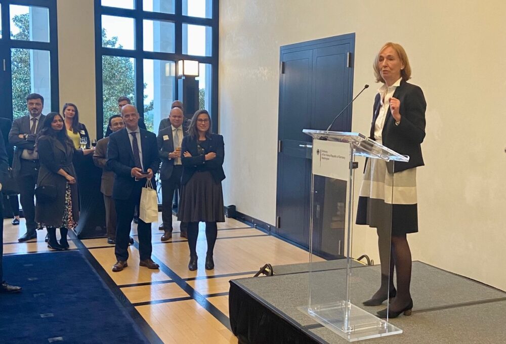 Reception for Young Leaders Alumni with Ambassador Dr. Emily Haber