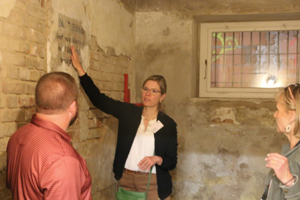 At the former Stasi Prison and Memorial Site Bautzener Straße Dresden