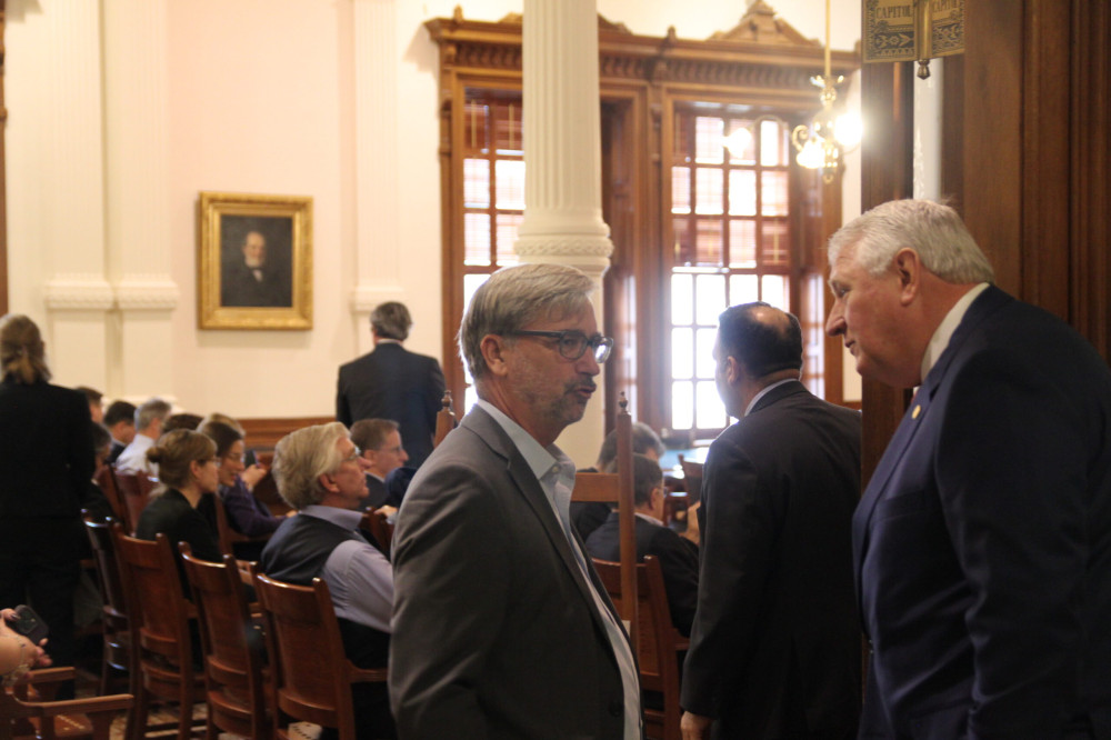 Treffen mit John B. Scott, Secretary of State