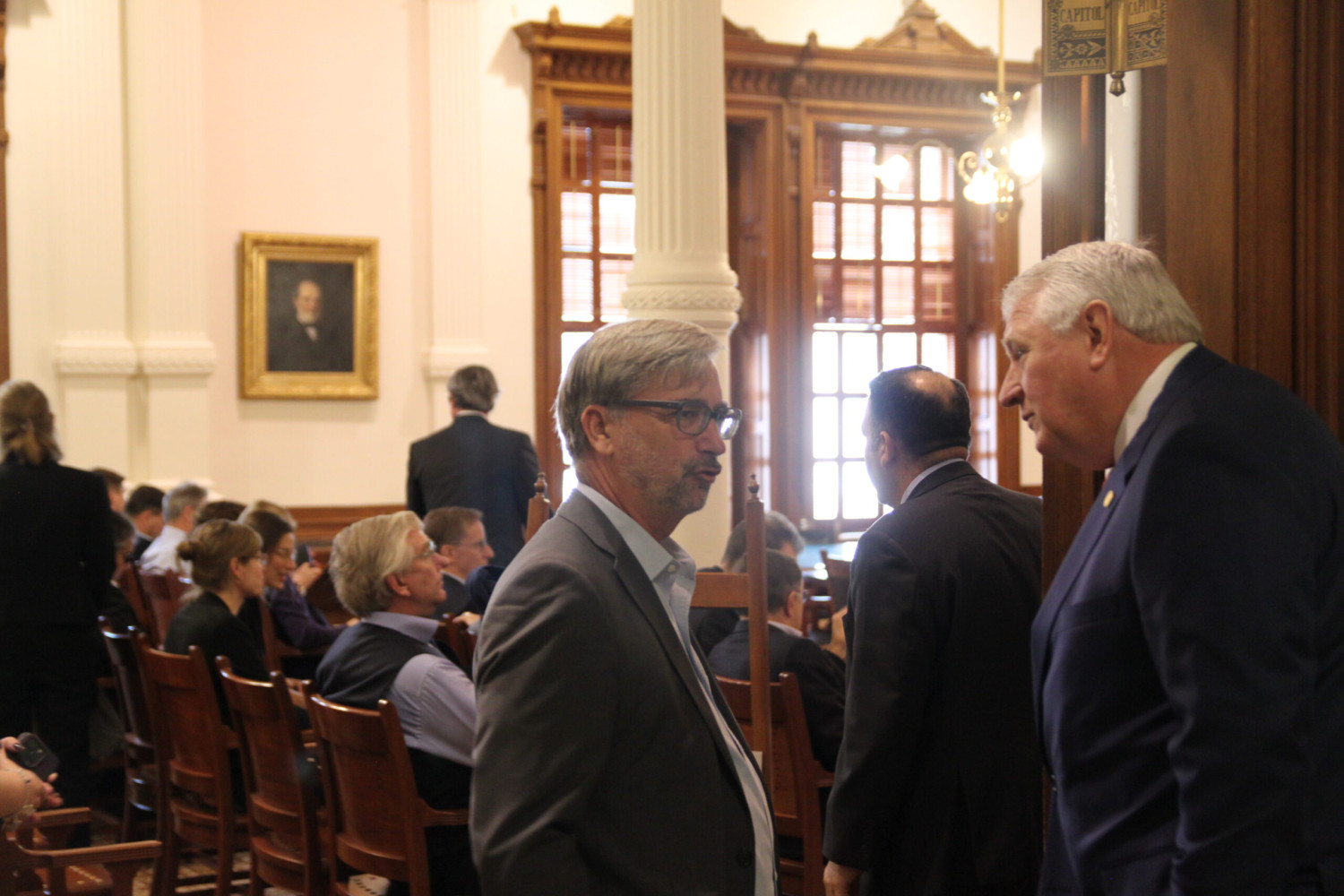 Treffen mit John B. Scott, Secretary of State