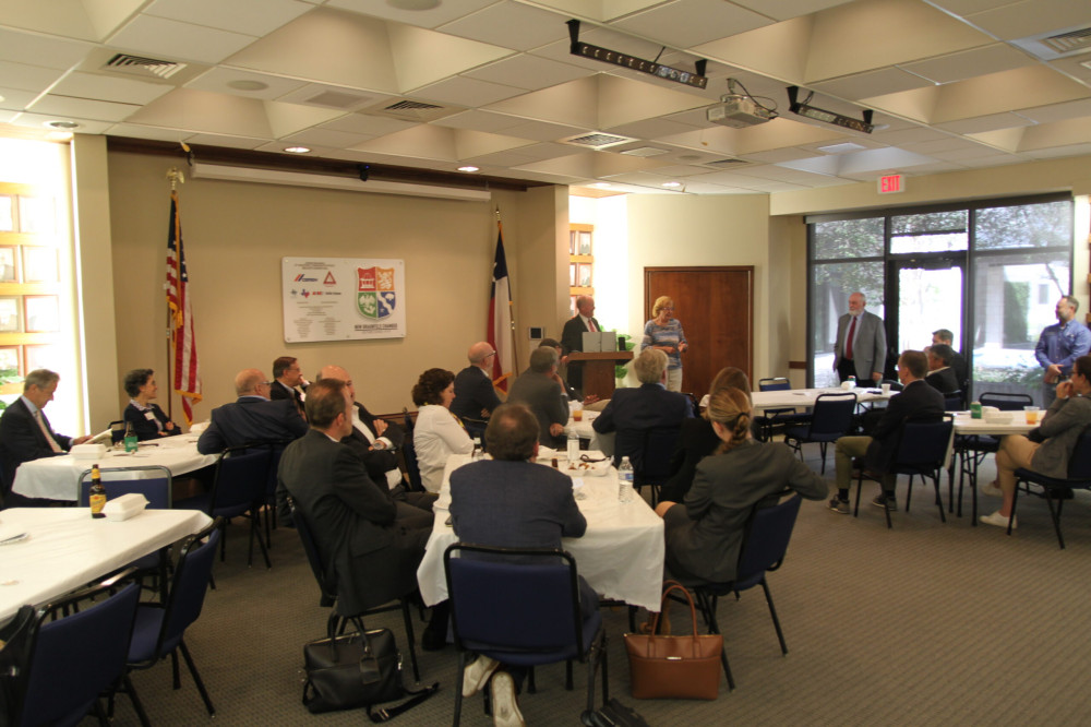 Diskussion zum demographischen Wandel in Texas mit Rusty Brockman, Bürgermeister von New Braunfels, TX