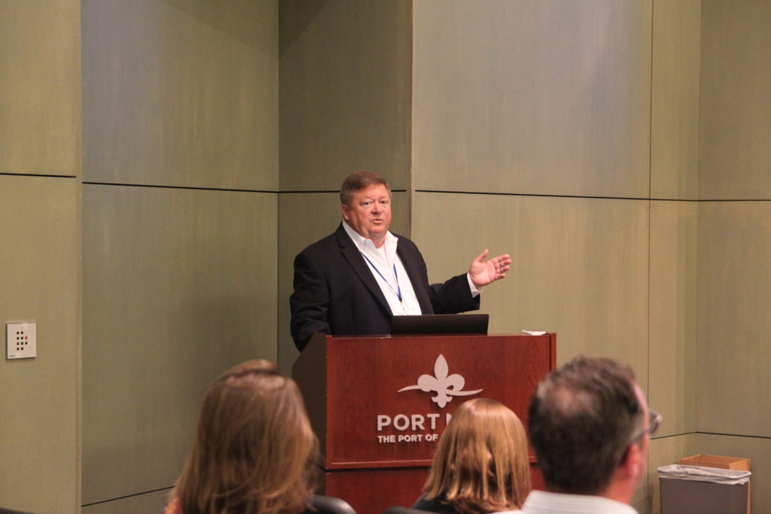 Besuch & Diskussion mit Mike Stolzman, COO, Port of New Orleans