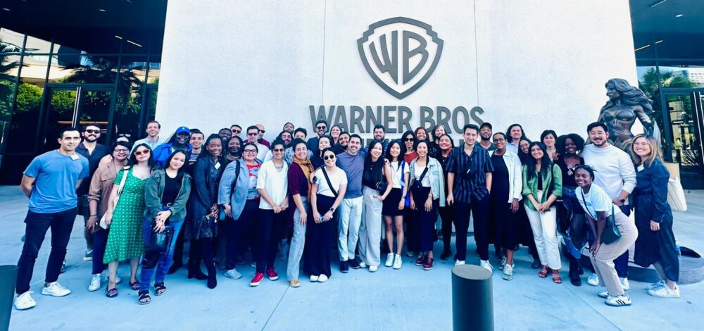 The group at Warner Brothers