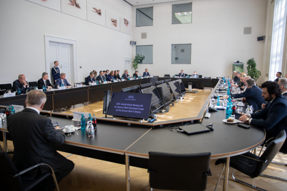 XXVII. Atlantik-Brücke Meeting mit dem U.S. European Command und dem Generalinspekteur der Bundeswehr
