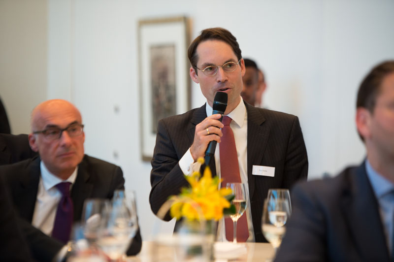Veranstaltung "Enhancing International Collaboration among Global Financial Markets" der Atlantik-Brücke e.V. bei der Commerzbank Frankfurt/M,14.05.2014Copyright by Stefan Krutsch Photographie 60389 Frankfurt am Main