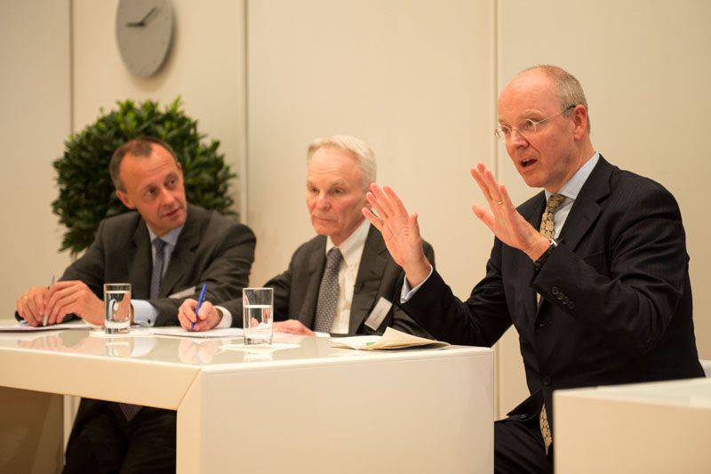 Veranstaltung "Enhancing International Collaboration among Global Financial Markets" der Atlantik-Brücke e.V. bei der Commerzbank Frankfurt/M,14.05.2014Copyright by Stefan Krutsch Photographie 60389 Frankfurt am Main