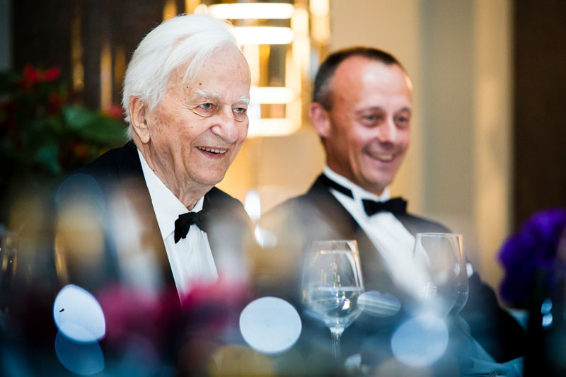 Verleihung des Eric-M.-Warburg Preises 2014an Dr. Richard von Weizsäcker, Bundespräsident a.D. durch den Vorstand der Atlantik-Brücke e.V. im Hotel de Rome in Berlin.Copyright: raum11/Gregor Fischer, 04.06.2014