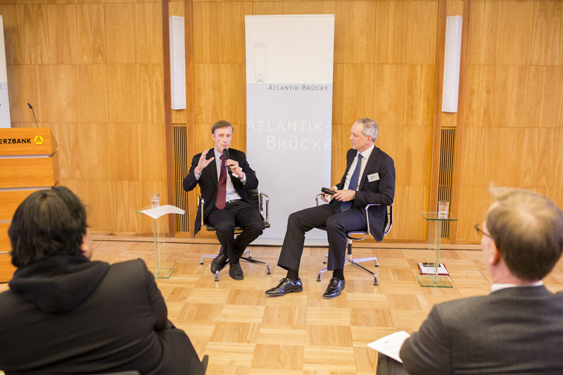 Transatlantik Keynote by Jake Sullivan organised by Atlantik Brücke, Berlin, 11.3.2016 Copyright Raum11/Jan Zappner