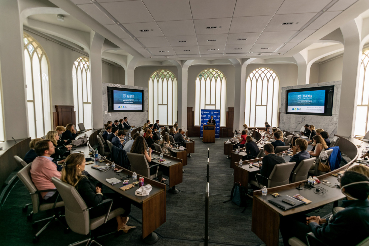 Die Young Leaders zu Besuch beim Emory University Global Health Institute