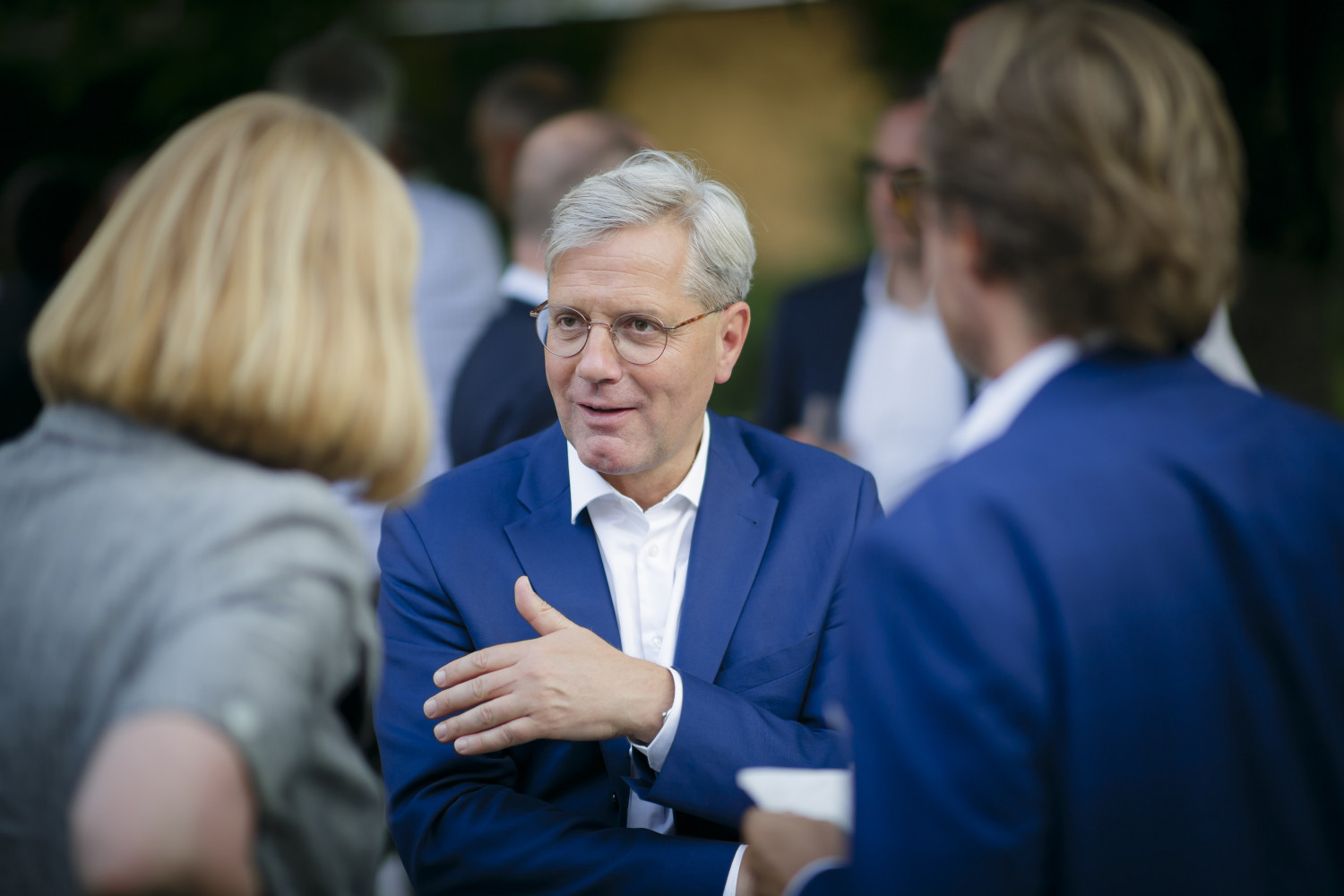Gartenfest. Berlin, 26.06.2019. Copyright: Thomas Trutschel/ photothek.net/Atlantik-Bruecke e.V.