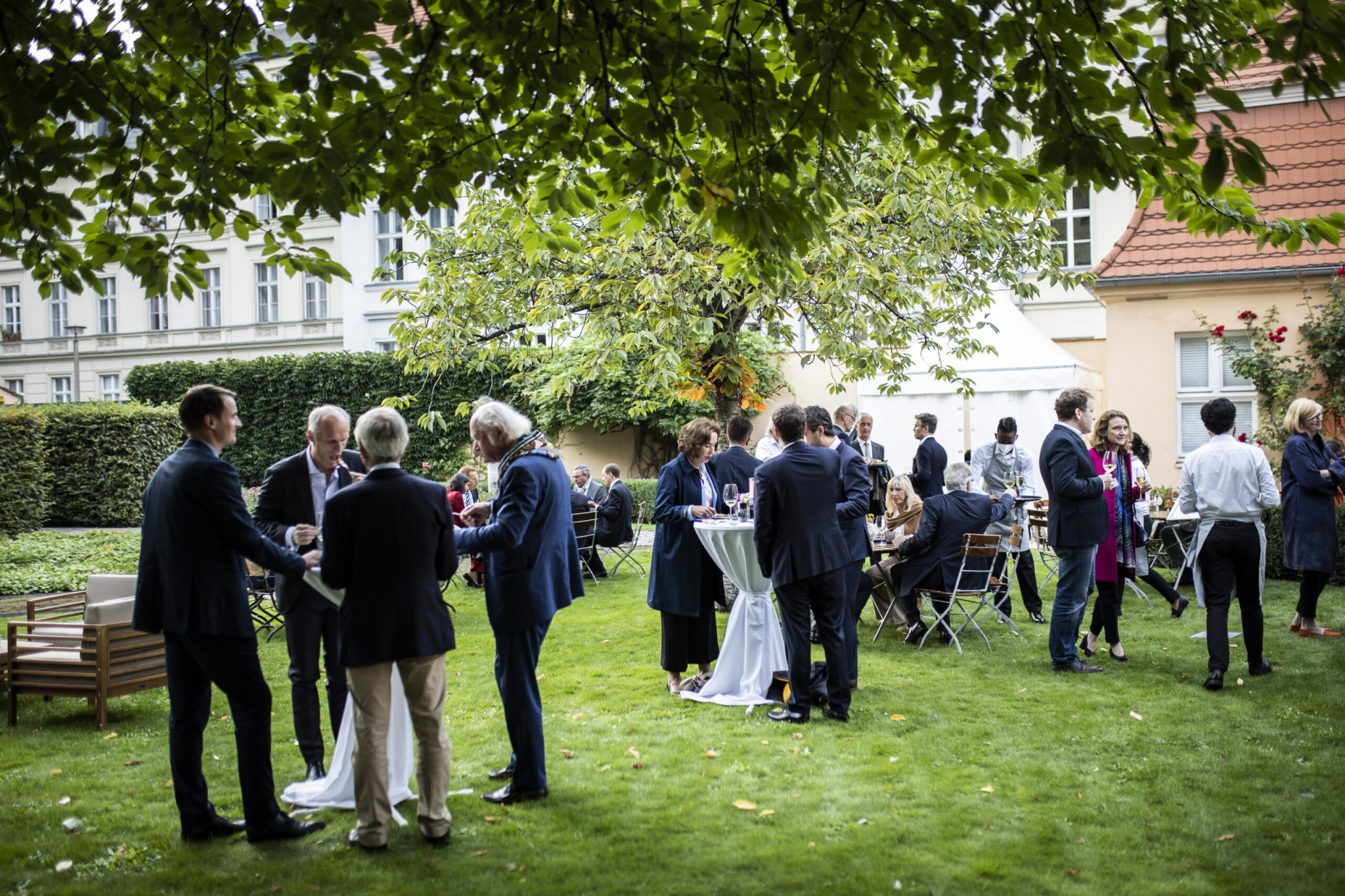 Sommerfest der Atlantik-Bruecke in Berlin, 31.08.2021. Copyright: Florian Gaertner/photothek.de