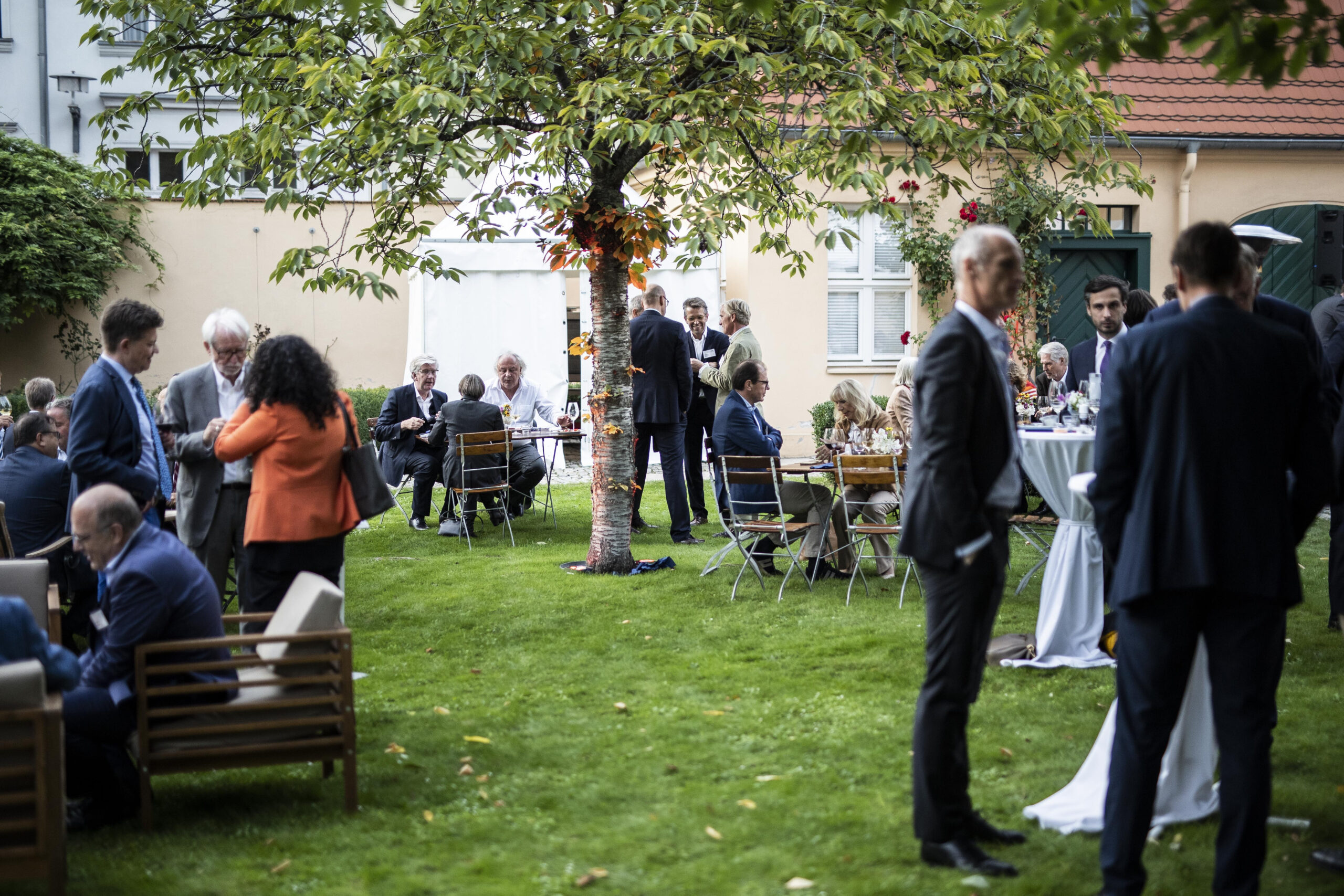 Sommerfest der Atlantik-Bruecke in Berlin, 31.08.2021. Copyright: Florian Gaertner/photothek.de